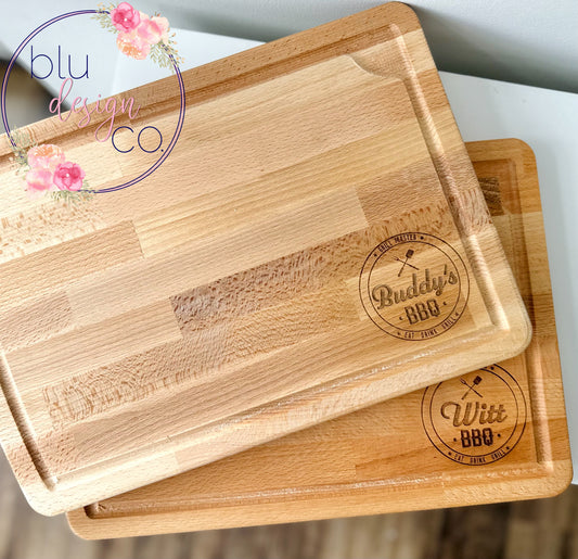 Beechwood Personalized Grill Master Board