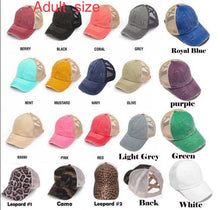 Load image into Gallery viewer, Scentsy Patch Ponytail Hat