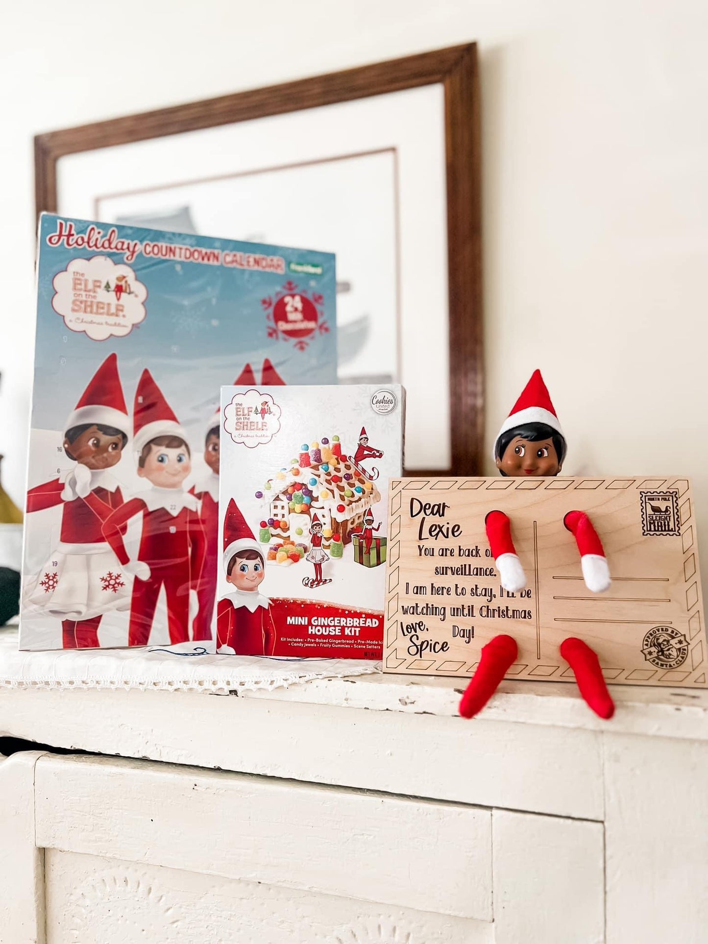 Personalized Elf Arrival Postcard