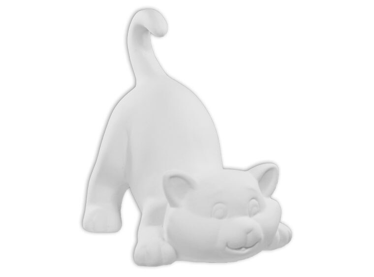 DIY Ceramic - Playful Cat