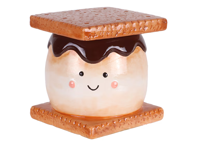 DIY Ceramic - S'mores Treat Box (Girl Scouts)