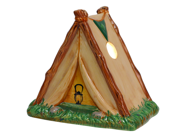 DIY Ceramic - Lighted Tent (Girl Scouts)