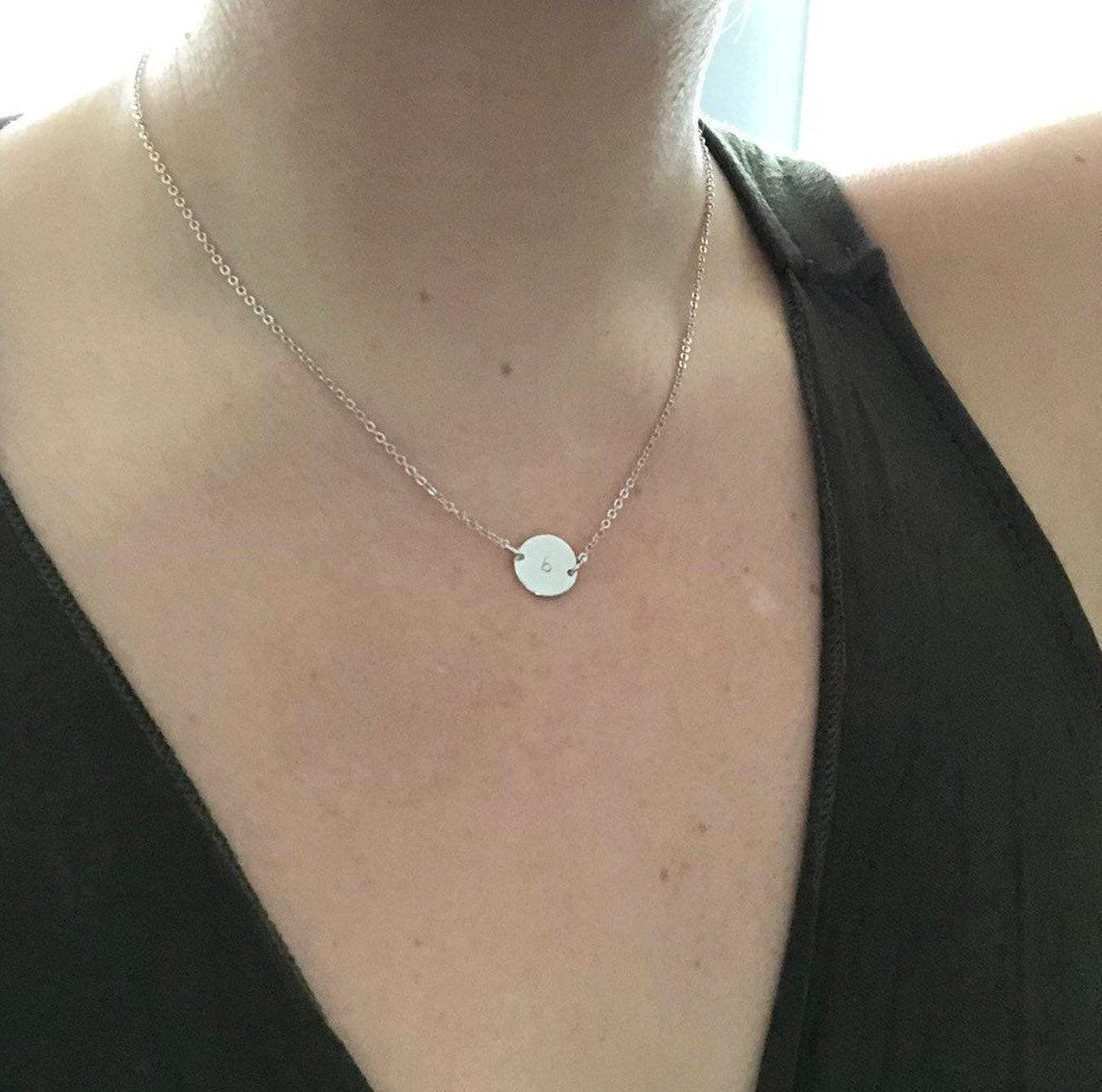 Initial Letter Necklace
