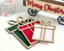 Load image into Gallery viewer, Christmas Present Interchangeable Wagon Set