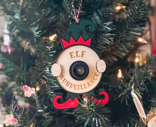 Elf Cam Ornament