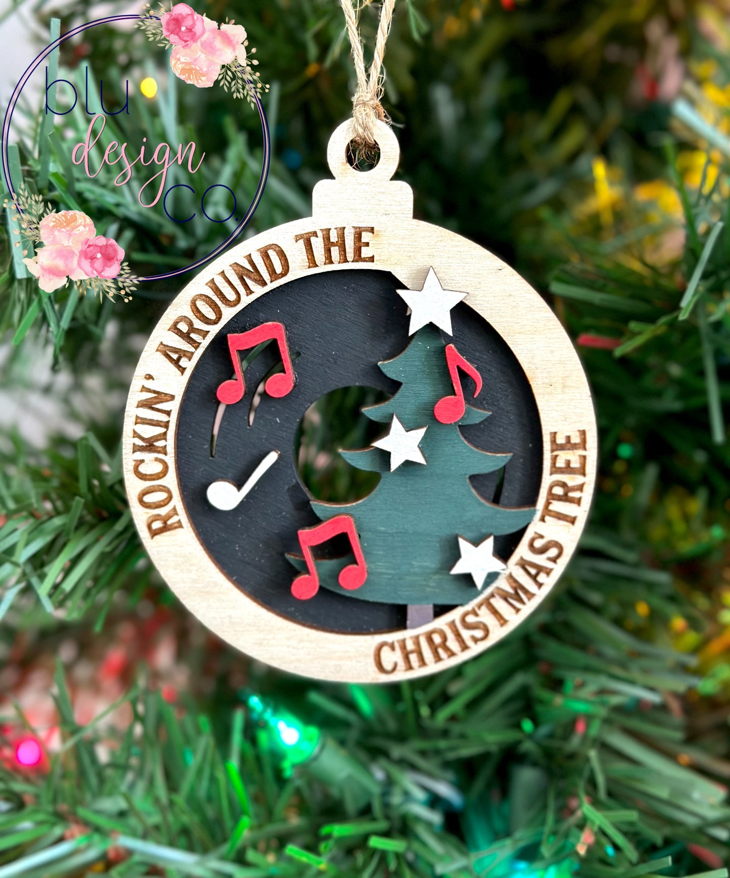 Rockin’ Around the Tree Ornament