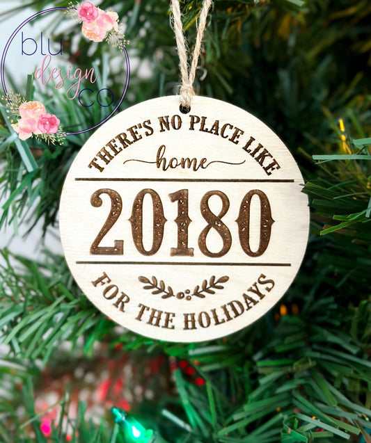 Zip Code Ornament