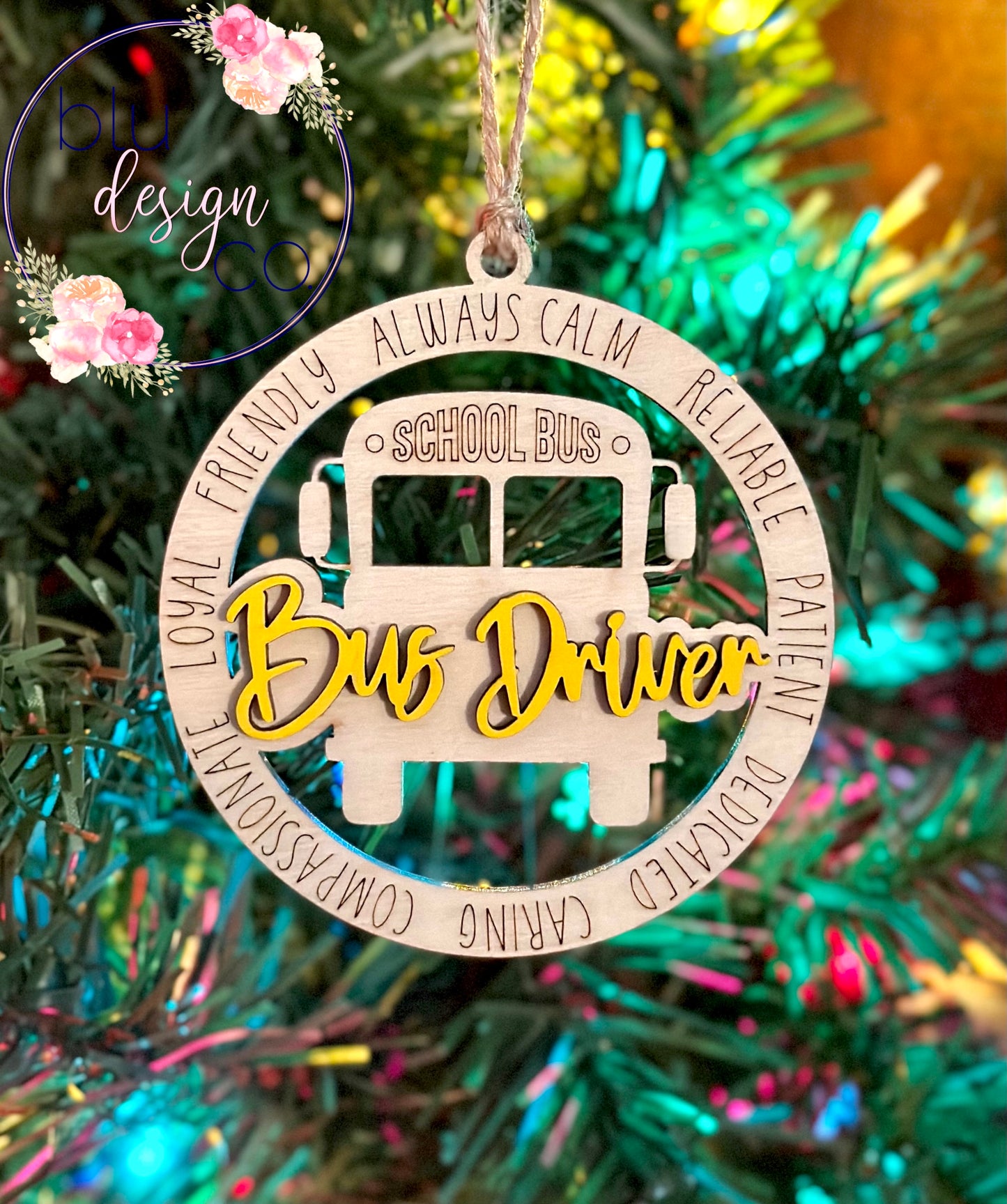 Bus Driver Ornament