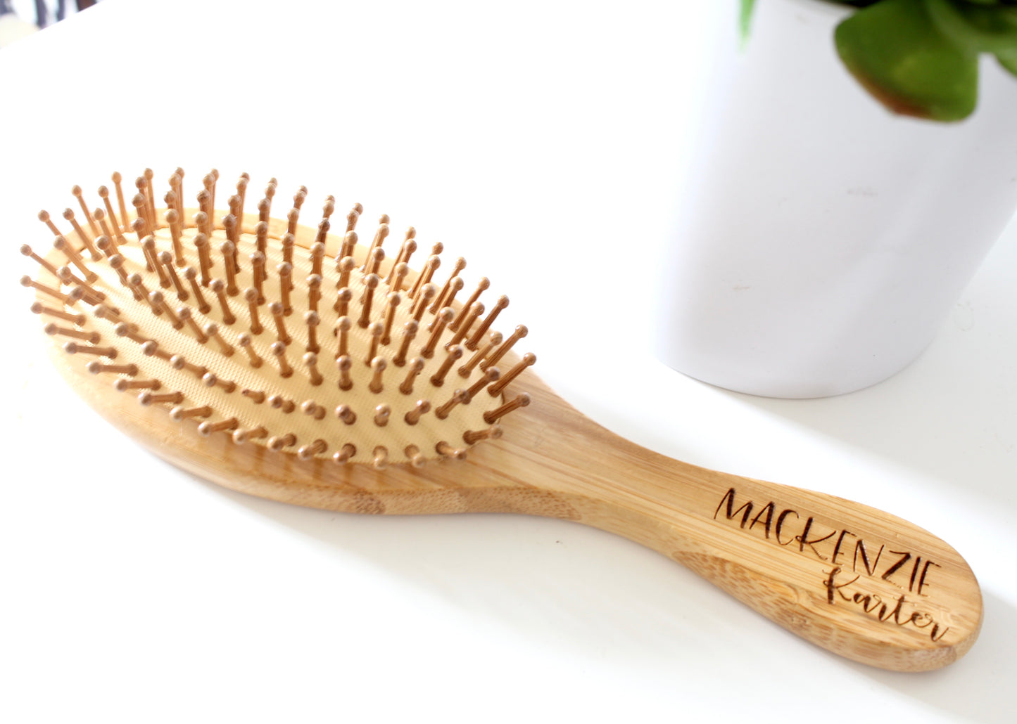 Personalized Bamboo Brush