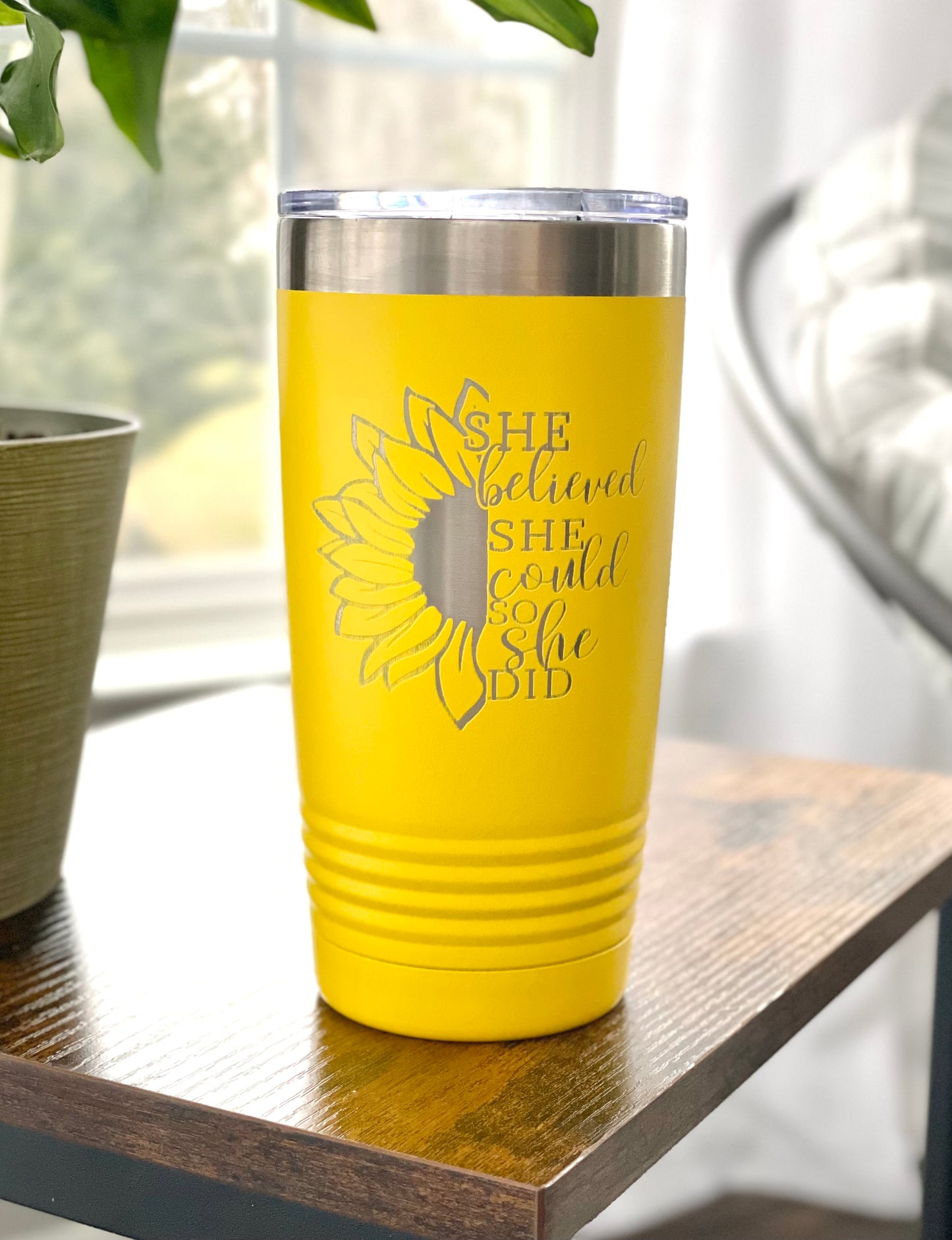 She Believed She Could Sunflower