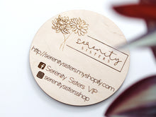 Load image into Gallery viewer, Custom 4” Wooden Logo Round