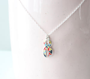 Autism Awareness Charm Necklace