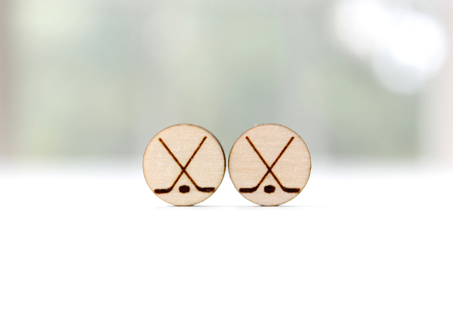 Wood Hockey Stick Studs