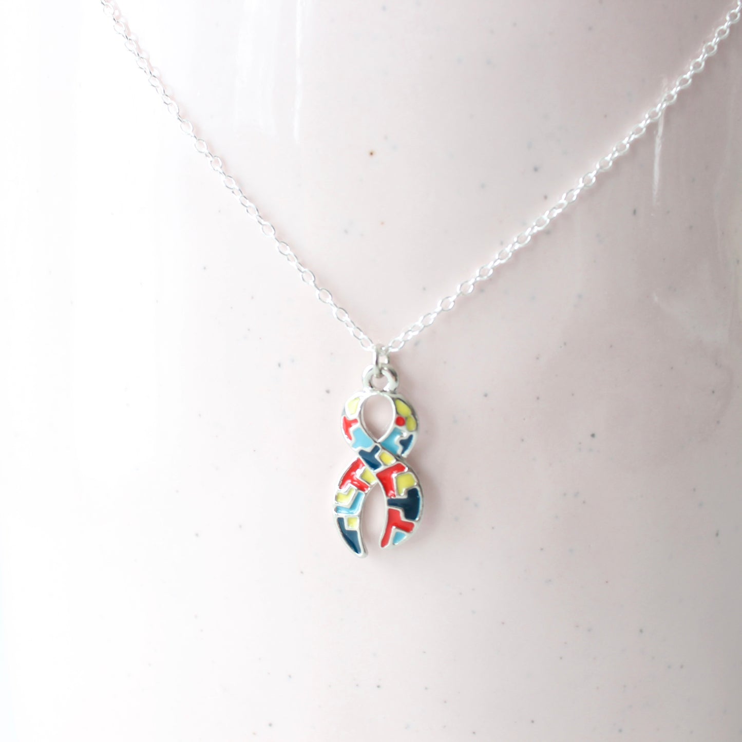 Autism Awareness Charm Necklace