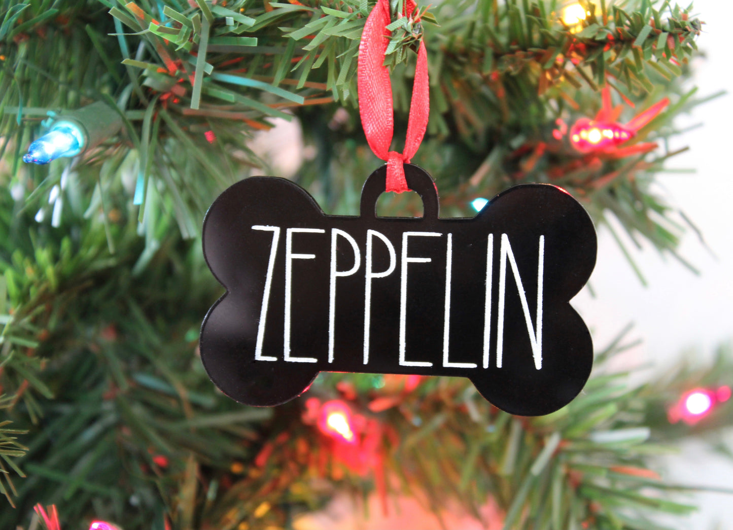 Dog Bone Acrylic Ornament