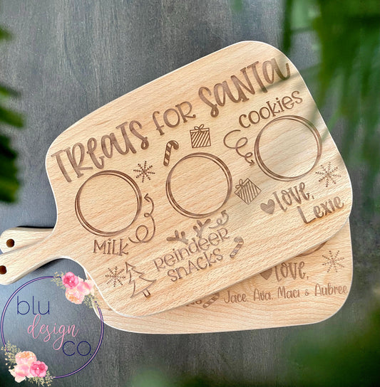Personalized Santa Tray Board