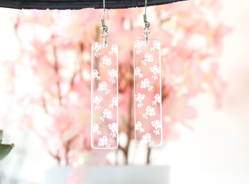 Acrylic Firefly Earrings