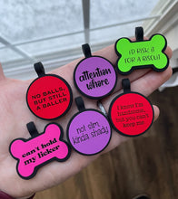 Load image into Gallery viewer, Custom Silicone Pet Tags