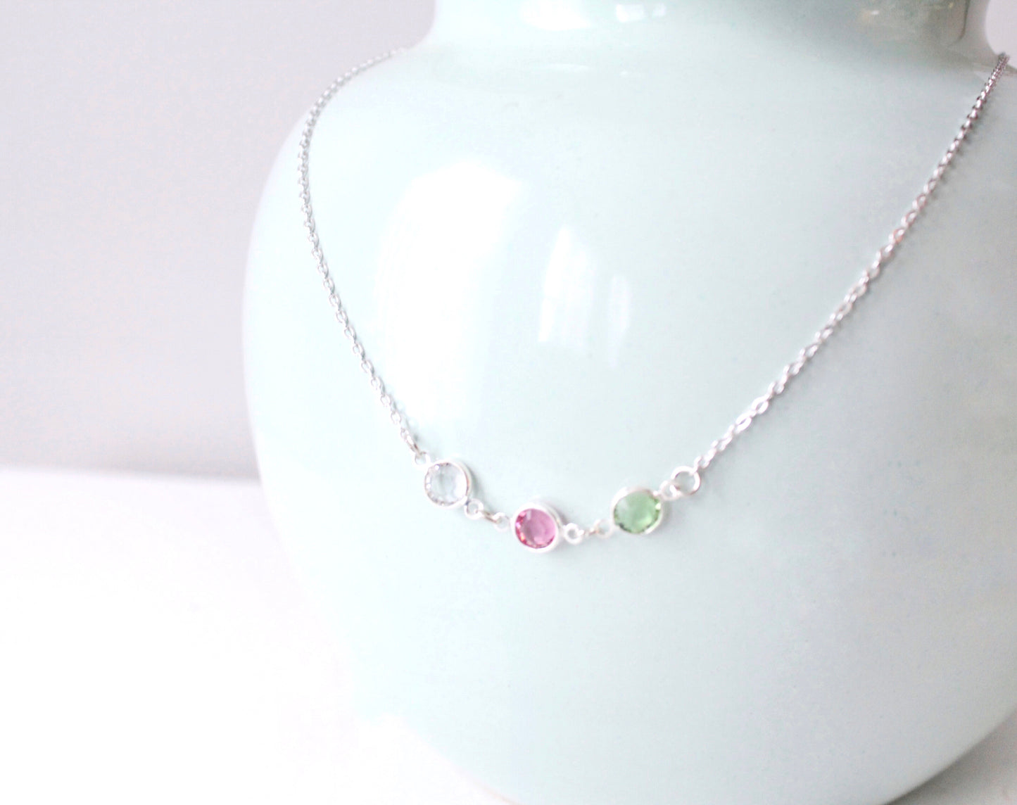 Birthstone Chain Necklace