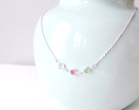 Birthstone Chain Necklace