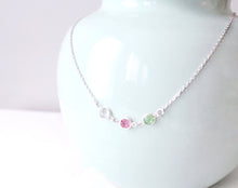 Load image into Gallery viewer, Birthstone Chain Necklace