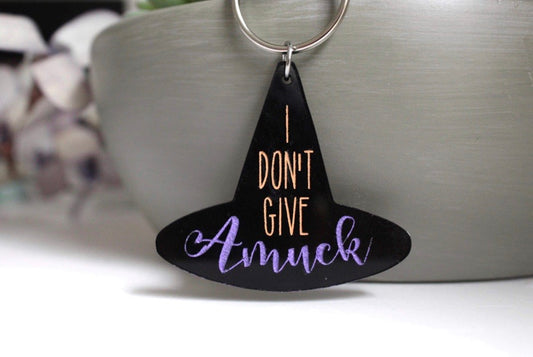 I Don’t Give Amuck Acrylic Keychain