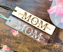 Load image into Gallery viewer, Custom Mom Name Bookmark
