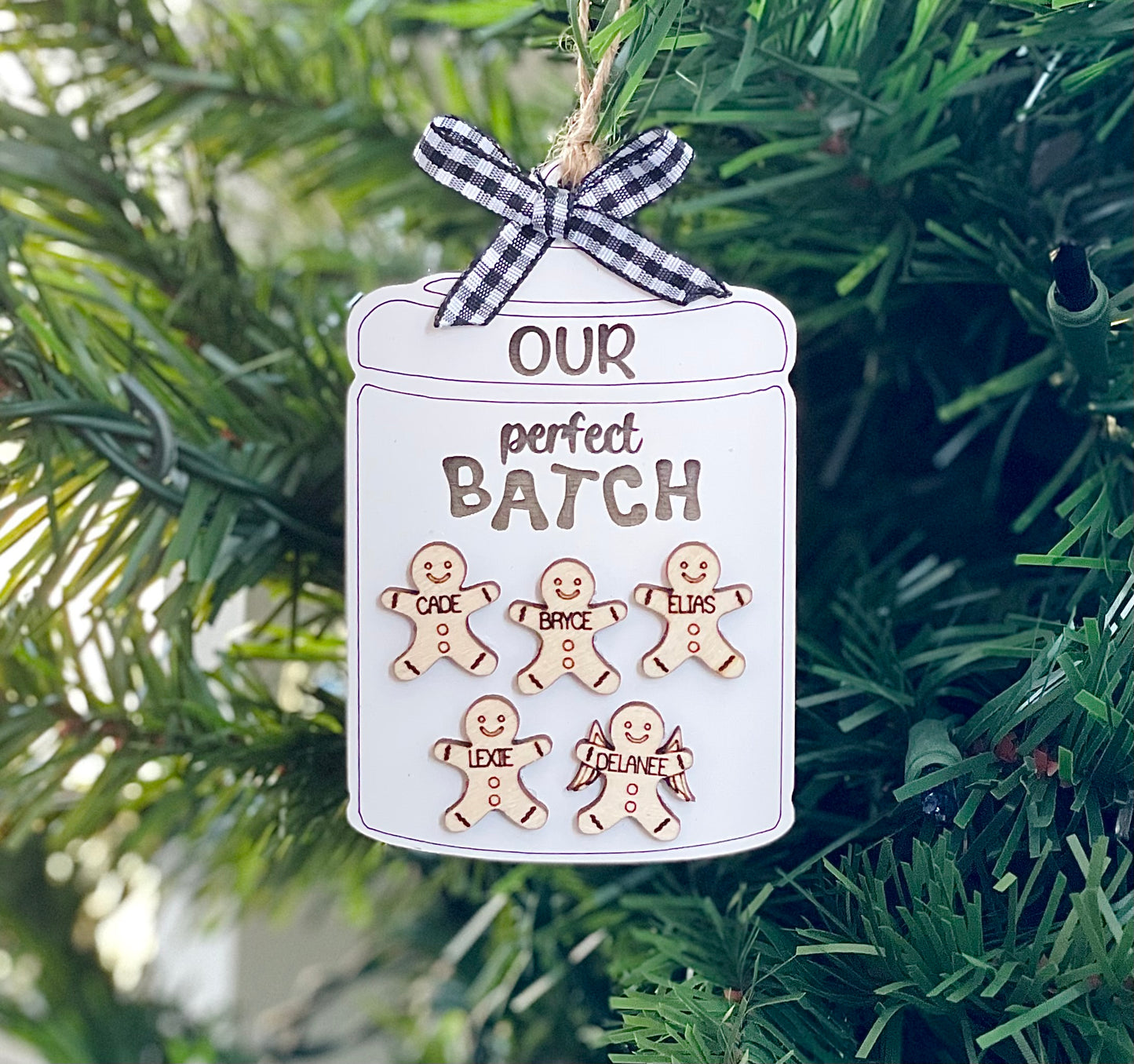 Perfect Batch Gingerbread Ornament