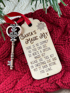 Santa’s Magic Key Ornament
