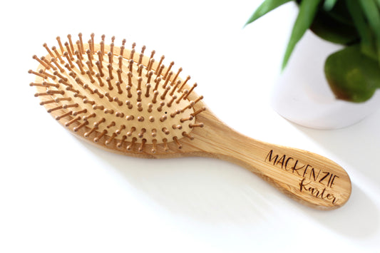 Personalized Bamboo Brush