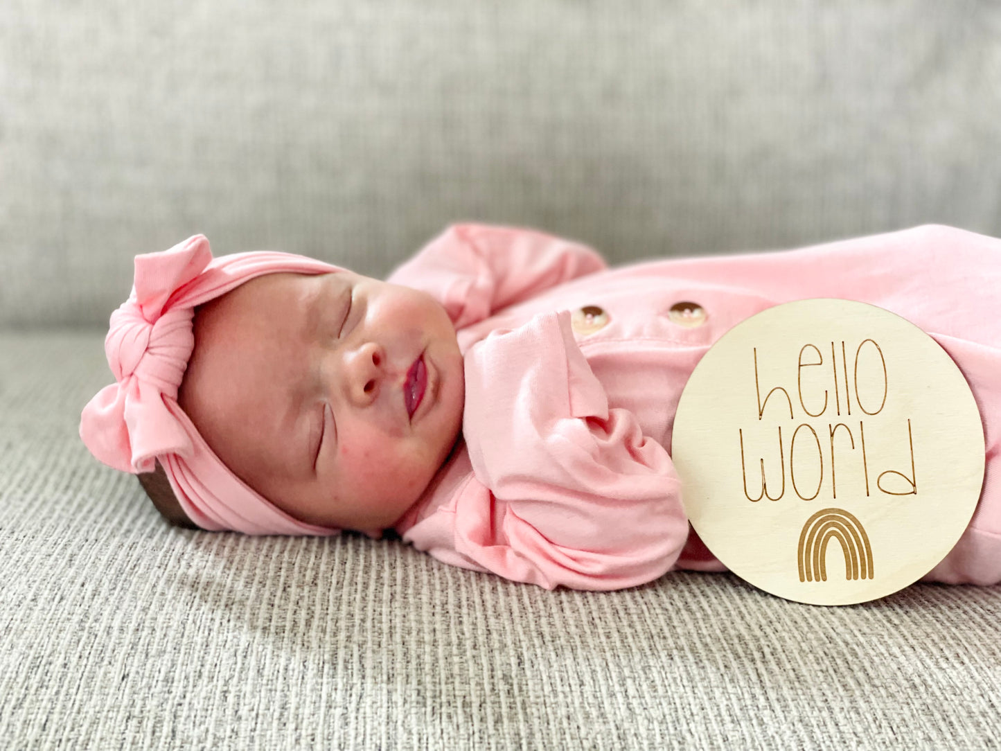 Rainbow Reversible Monthly Milestone Rounds