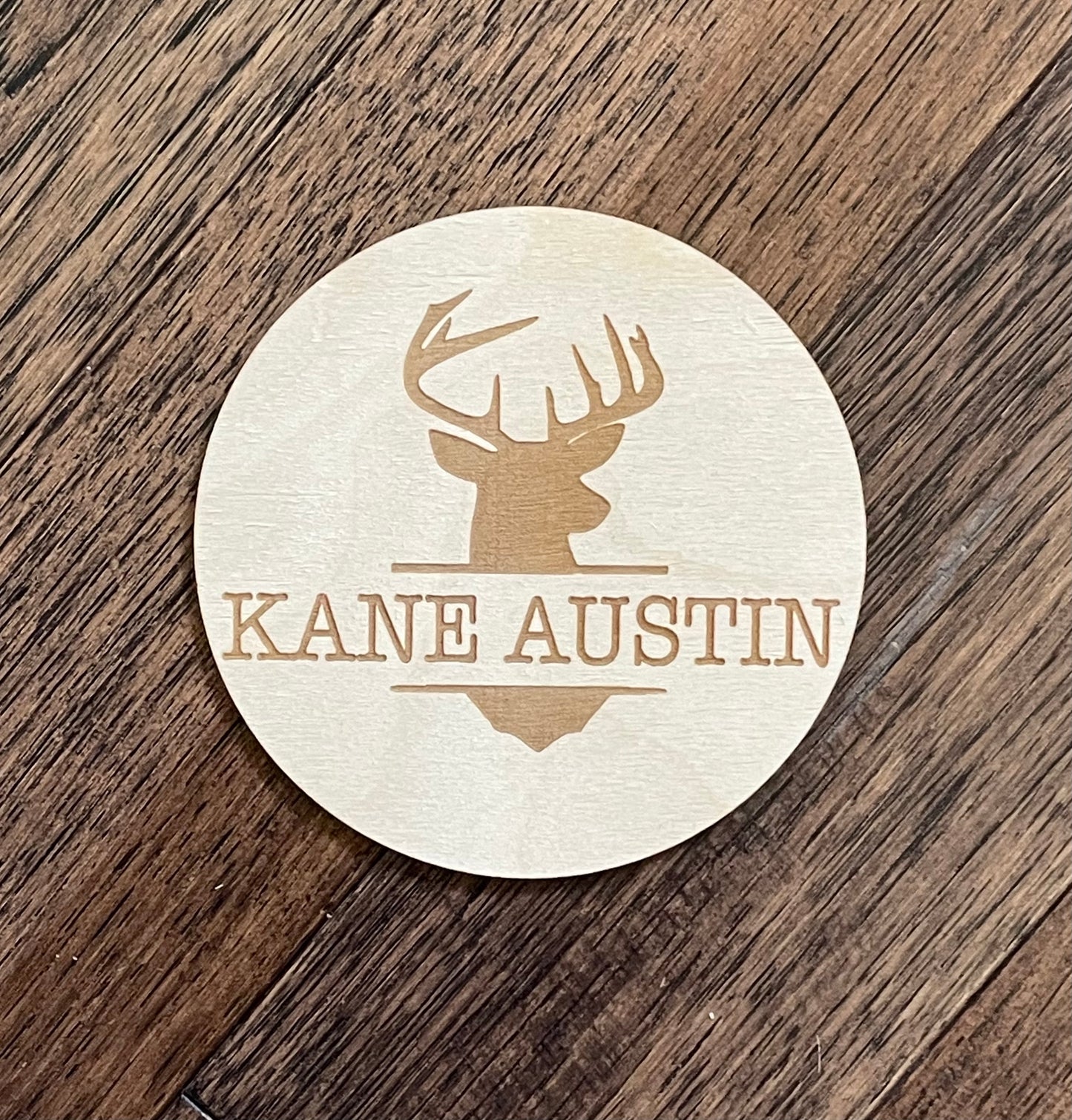 Deer Reversible Monthly Milestone Rounds