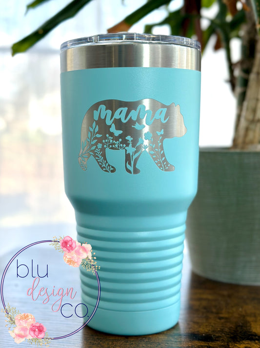Floral Mama Bear
