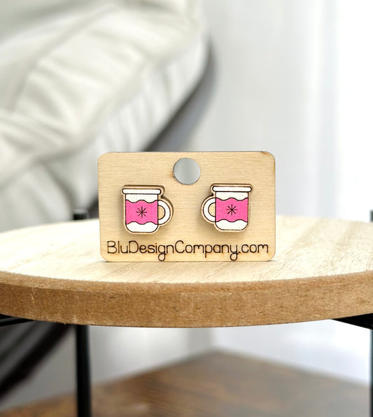 Hot Cocoa Mug Studs