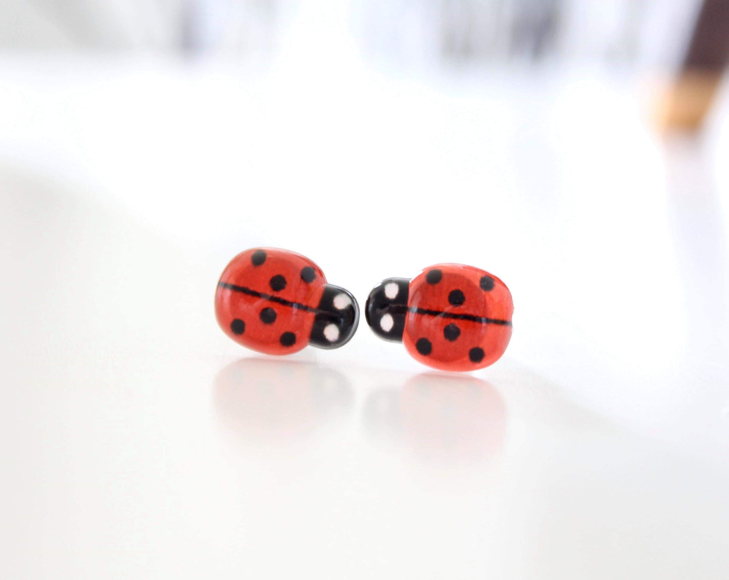 Ladybug Earrings