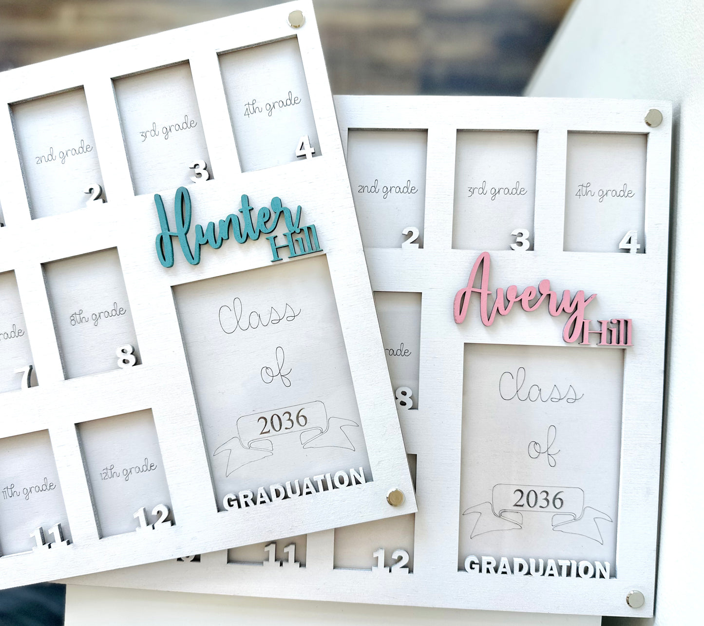 Personalized School Years Photo Frame