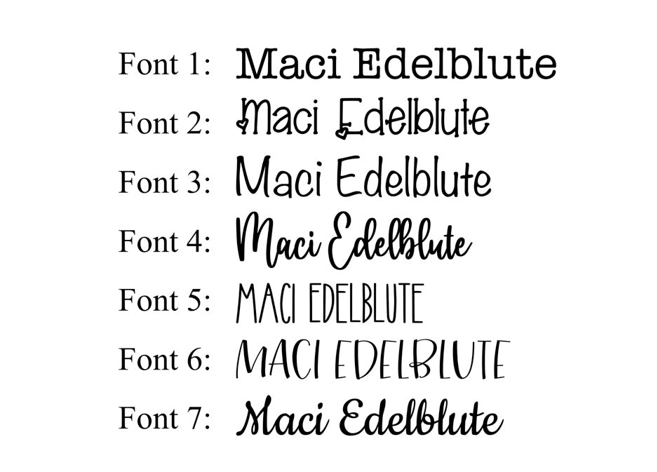 Personalized Silicone Bottle/ Cup Band