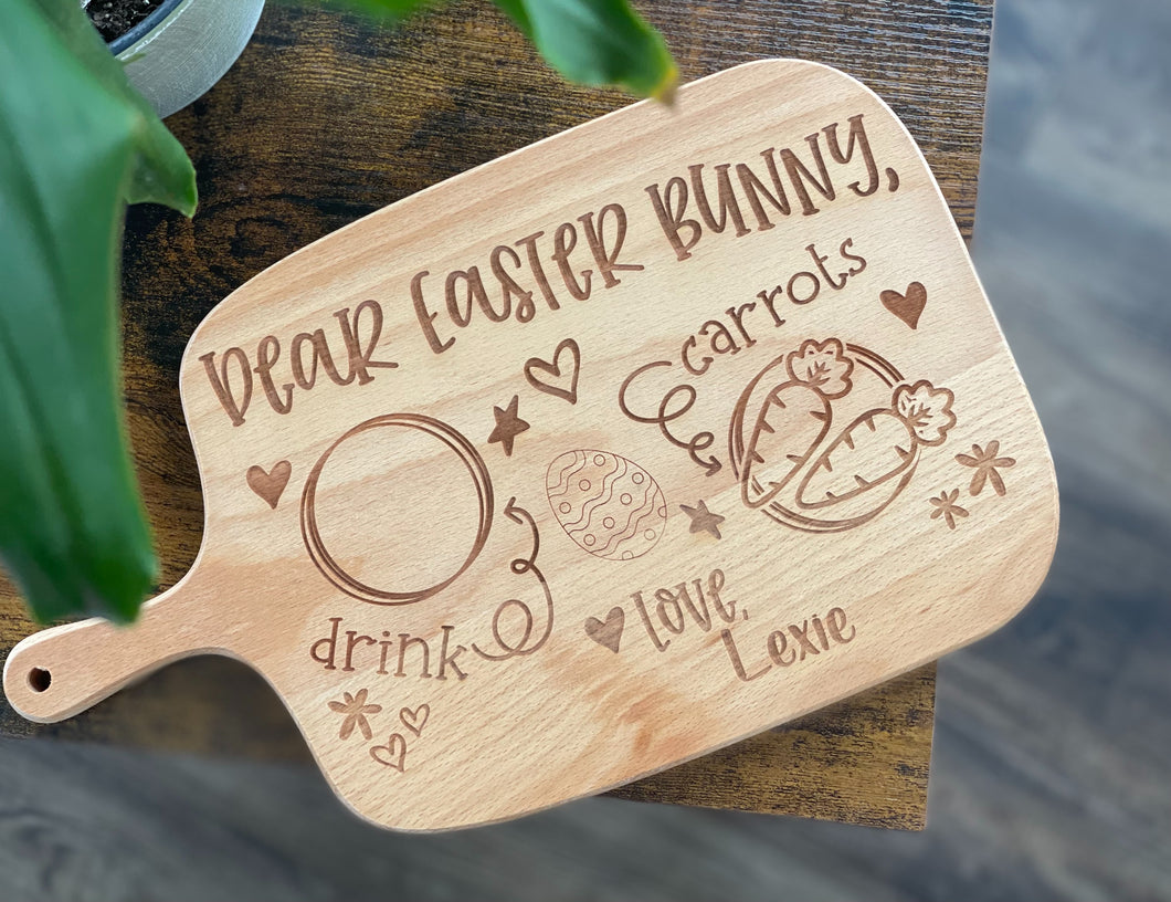 Personalized Easter Tray Board
