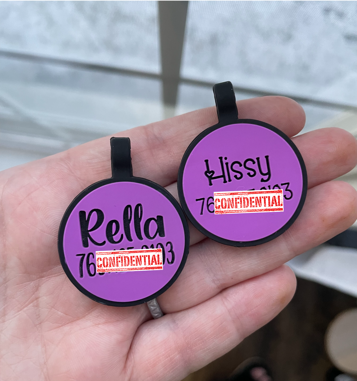 Custom Silicone Pet Tags