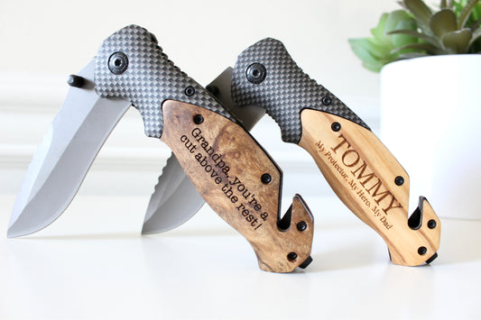 Custom Engraved Pocket Knife