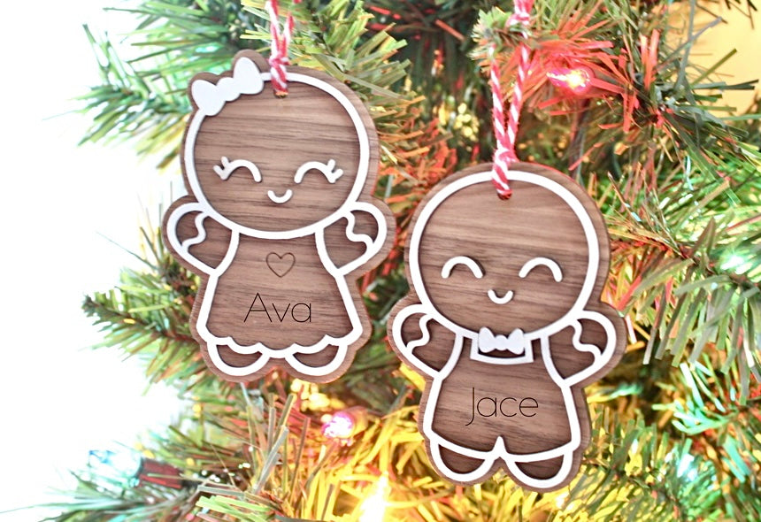 Gingerbread Kid Ornament