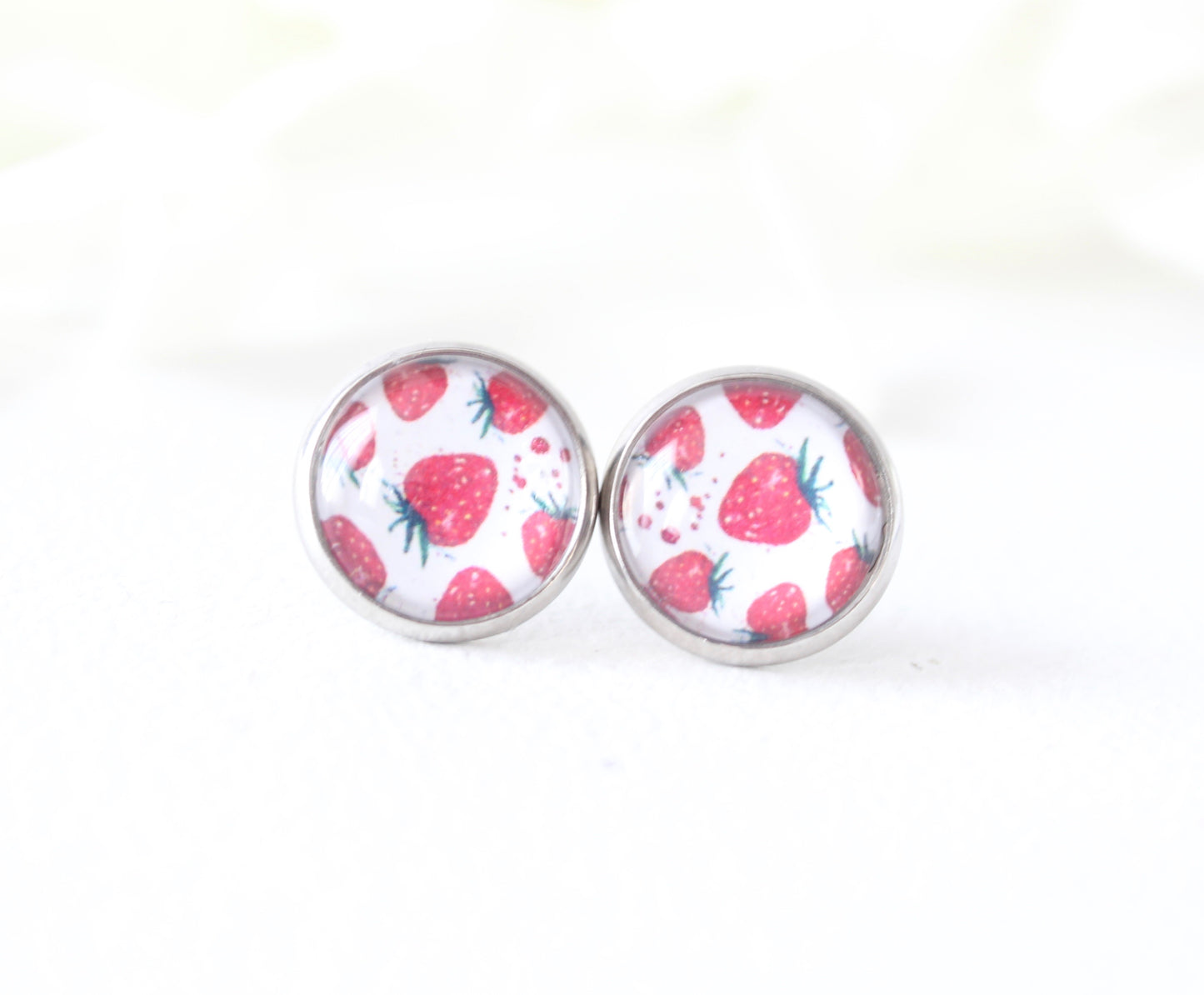Strawberry Earrings