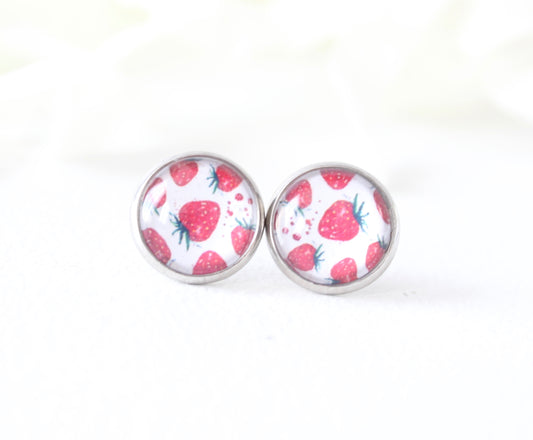 Strawberry Earrings