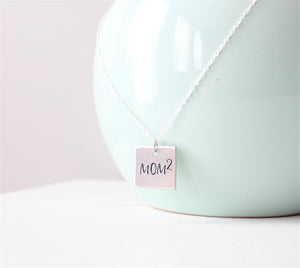 Mom Custom Exponent Necklace