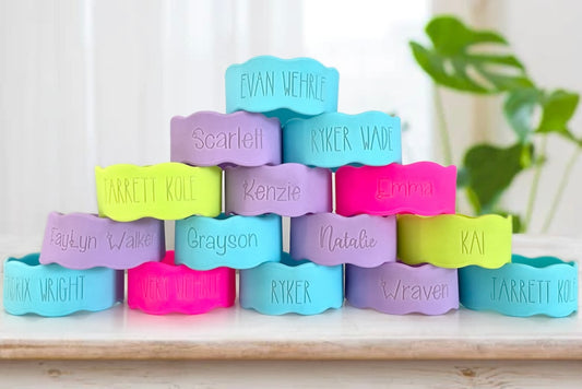 Personalized Silicone Bottle/ Cup Band