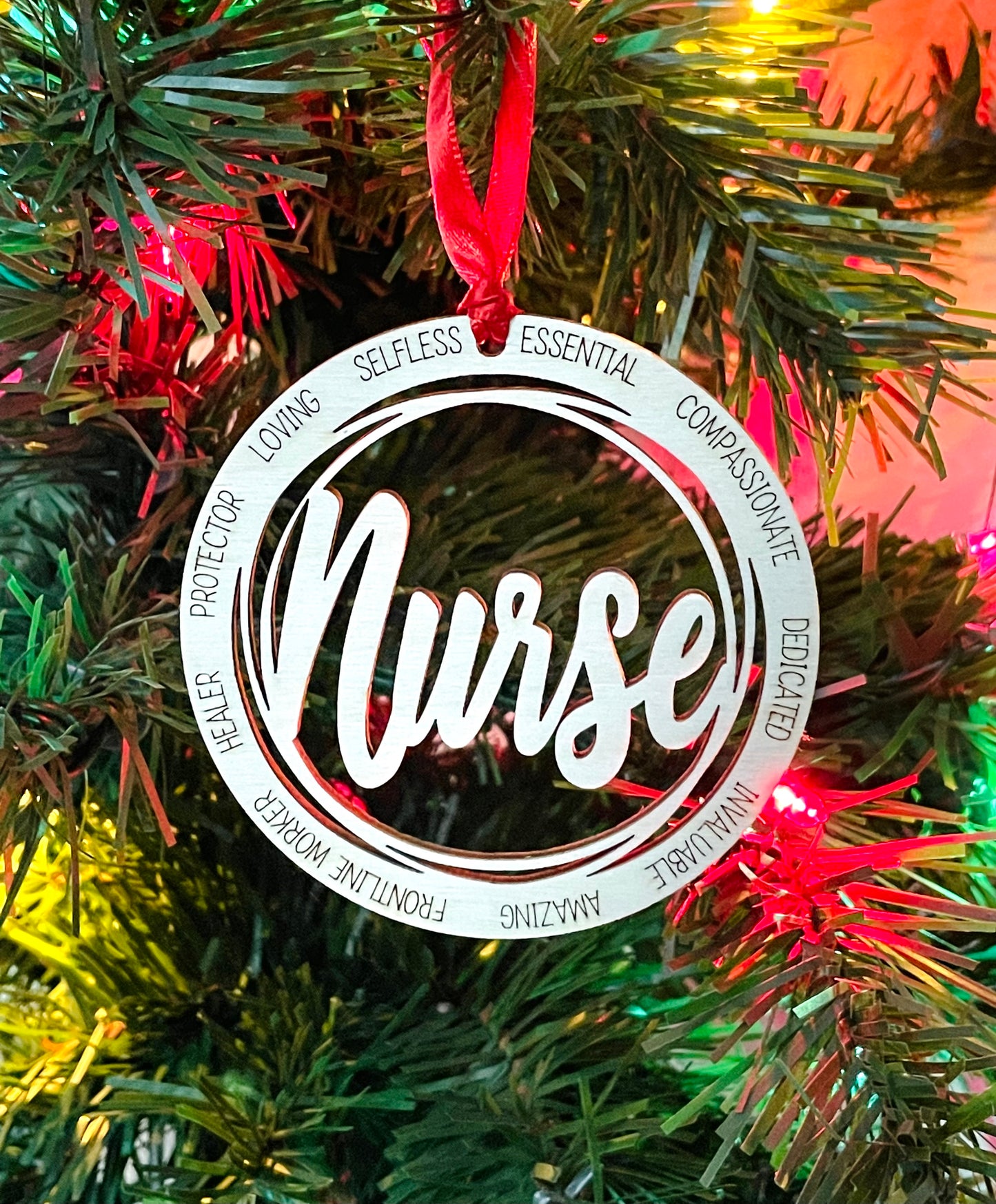 Teacher, Nurse, and Coach Ornaments