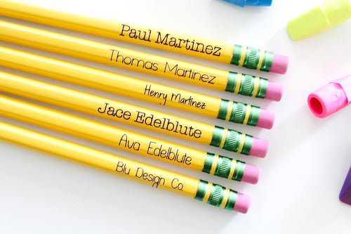 Personalized Ticonderoga #2 Pencils