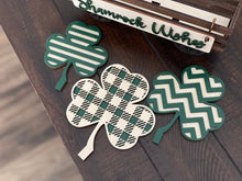 Load image into Gallery viewer, Shamrock Wishes St. Patrick’s Day Interchangeable Wagon Set