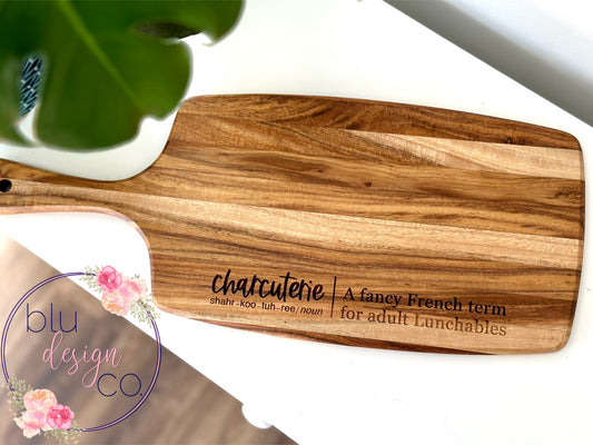 Acacia Adult Lunchables Charcuterie Board