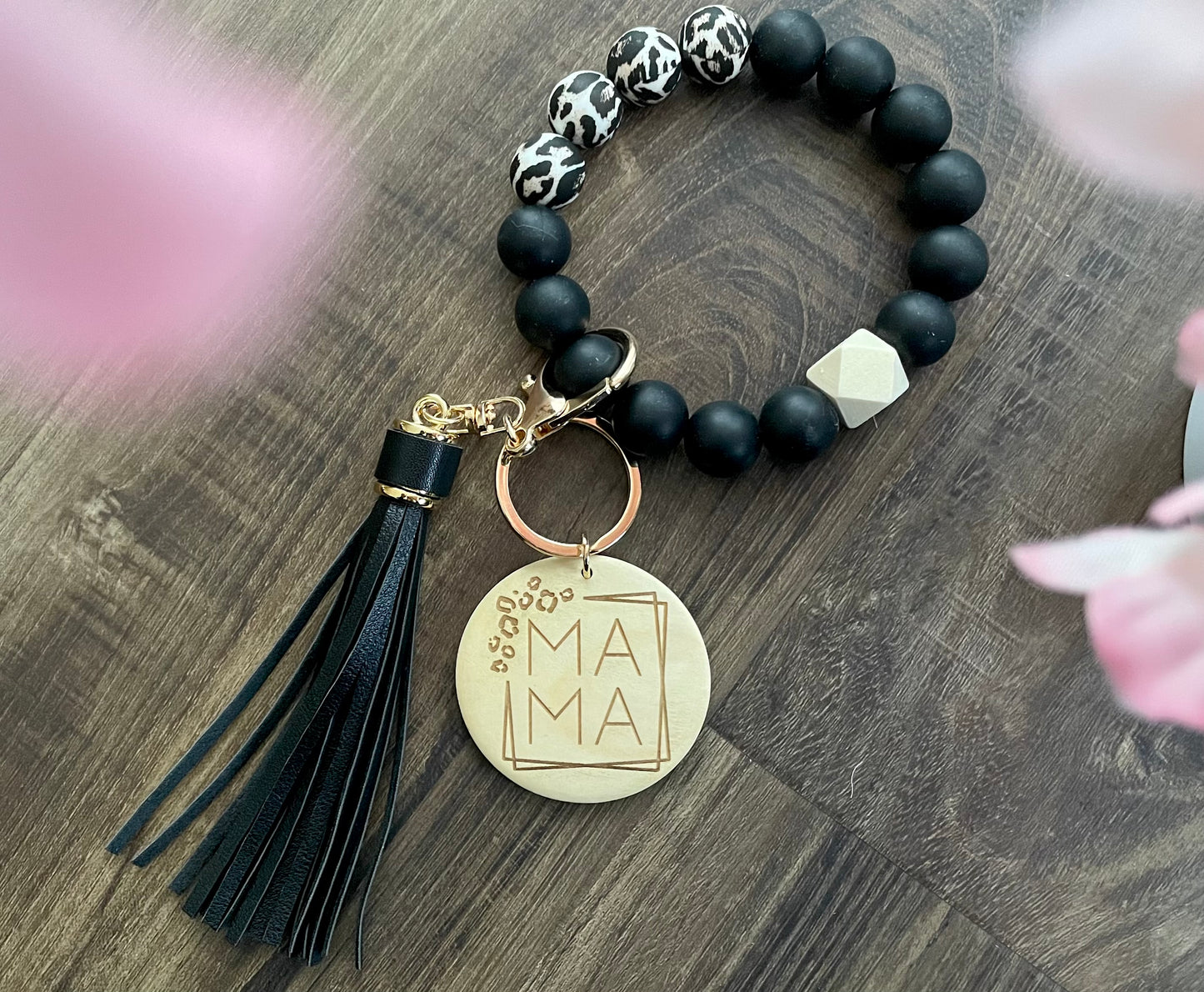 Leopard MAMA Wristlet - more colors available!